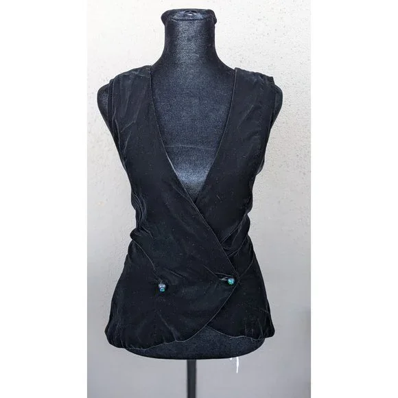 💜✨Black Velvet w/Lace Set - Back View - Picture 3 of 10